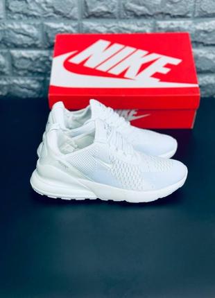 Кросівки чоловічі найк 270 nike 270 білі класичні2 фото