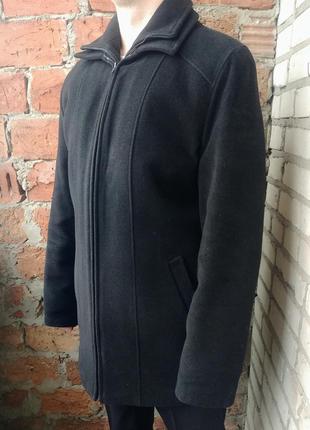 Тепла зимова ділова куртка-пальто з утеплюючою підкладкою