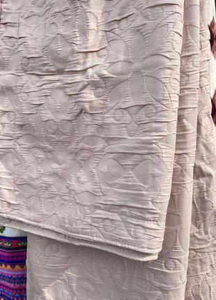 Жаккардовое покрывало с наволочками лен+сатин 220×240 см турция