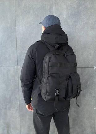 Чоловічий, жіночий рюкзак для ноутбука, міський, чорний, великий1 фото