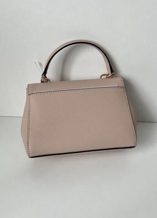 Рожева маленька сумка ava extra small soft pink michael kors5 фото