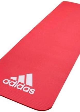 Коврик для йоги adidas fitness mat красный уни 183 х 61 х 1 см admt-11015rd