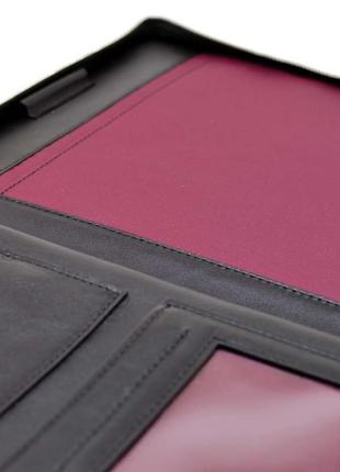 Шкіряна папка на блискавці для документів а4+ tarwa ga-1296-4lx