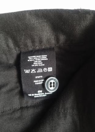 H&amp;m женские брюки 100% лен9 фото