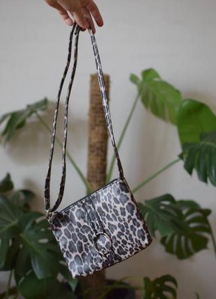 Леопардовий принт. сумка
