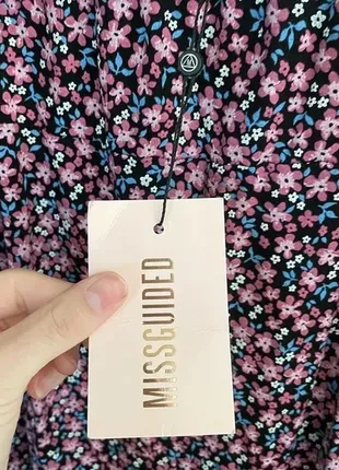 Розпродаж сукня missguided міді натуральна asos з розрізом10 фото