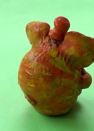 Свиня керамічна яскрава