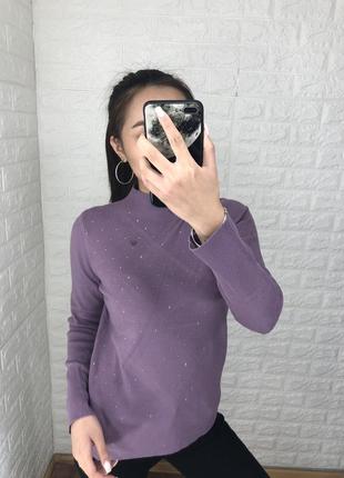 Водолазка со стразами