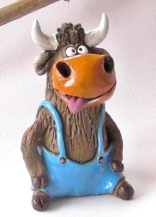 Статуэтка быка смешного 6