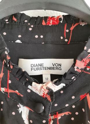Дизайнерська розкішна віскозна сукня від diane von furstenberg4 фото