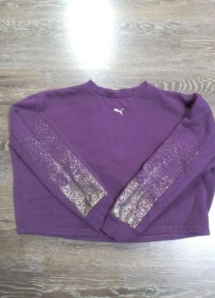 Короткий женский свитшот