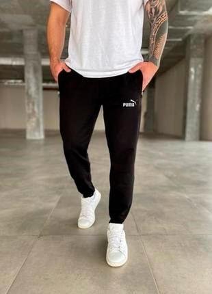 Спортивные штаны мужские легкие летние с манжетами7 фото