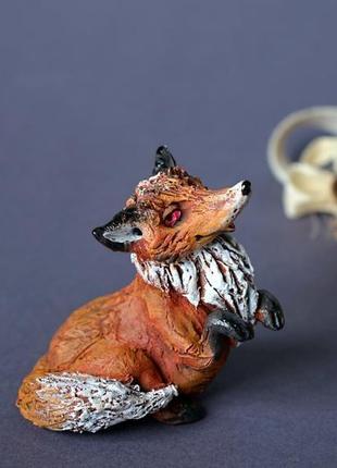 Фігурка лисиця сувенір лис fox figurine