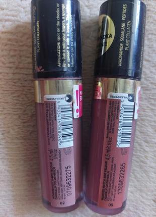 Eveline тінти, рідкі рум'яна, для губ3 фото