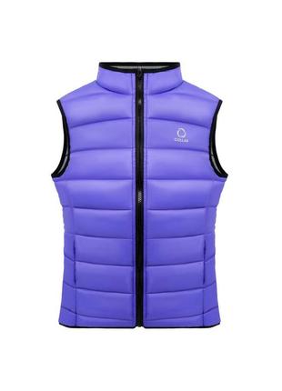 Жилет сollar vest мужской, размер xl, фиолетово-серый