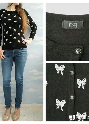 Kрасива зручна кофточка , джемпер , кардиган на гудзиках f&f