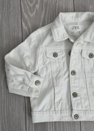 Курточка куртка джинсова джинсовка zara kids