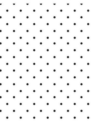 Бумага дизайнерская а4 (200 гр/м) мелкий черный горошек2 фото