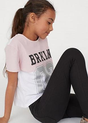 Оригинальные трегинсы от бренда h&m разм. 152(11-12лет)