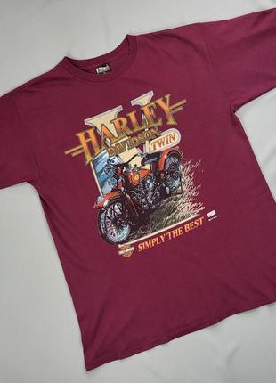 Вінтажна футболка harley davidson