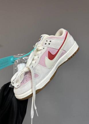 Кроссовки nike sb dunk ‘85 double swoosh pink rabbit6 фото