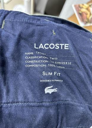 Брюки брюки lacoste m (48) w32 мужские джинсы оригинал9 фото