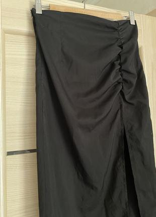 Легкая юбочка со стяжкой2 фото
