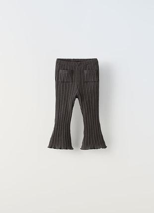 Лосины в рубрик zara / солодки клеш для девочки zara