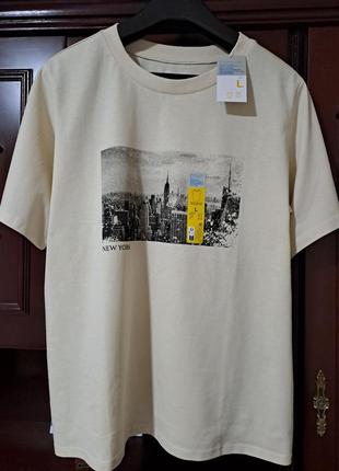 Женские футболки primark new york, размеры l, xl, можно как оверсайз1 фото