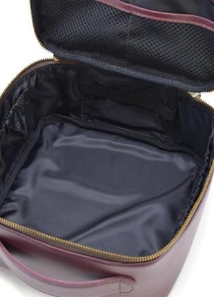 Бьюти кейс, кожаная косметичка, органайзер для косметики tarwa gx-1001-4lx6 фото