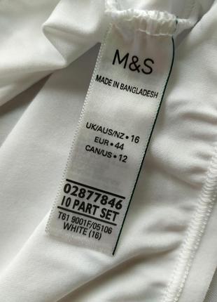 Нові білі трусики m&s, eur 445 фото