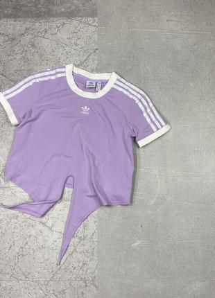 adidas футболка фиолетовая💜1 фото