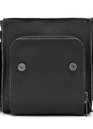 Мужская сумка планшет через плечо fa-3027-3md от tarwa черный флотар5 фото