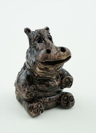 Статуетка бегемотика подарунок колекціонеру статуеток бегемотів1 фото