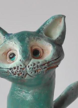 Керамическая статуэтка кошки3 фото