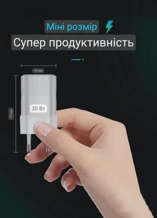 Зарядное устройство kuulaa 20w gan usb +type c для айфона, зарядка куала 20в для телефона, с поддержкой pd3 qc3.0 для xiaomi2 фото