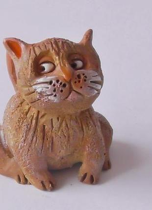 Кот фигурка ручной работы