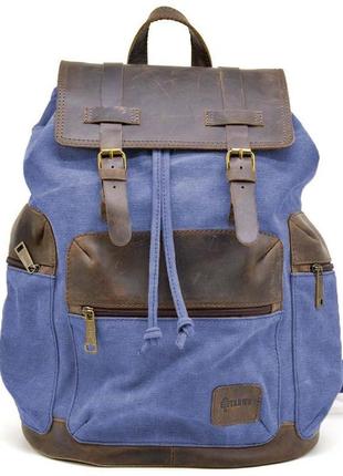 Міський рюкзак для ноутбука парусина та шкіра tarwa rkc-0010-4lx