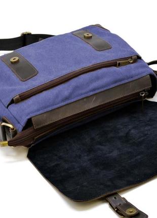 Мужская сумка через плечо кожа и папусина rkc-6002-3md tarwa5 фото