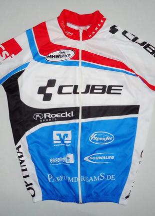 Велофутболка  cube racing team (xl)