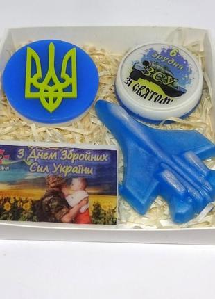 Подарунковий набір "з днем збройних сил україни!"1 фото