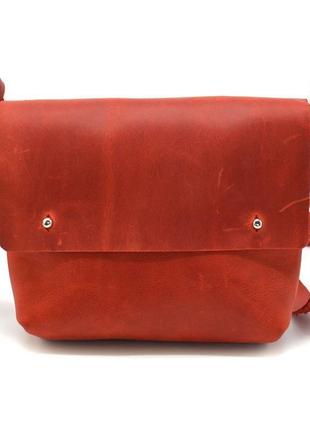 Женская небольшая сумка через плечо tarwa rr-8077-3md красная