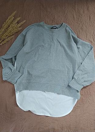 Фирменная кофта свитер рубашка
