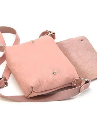 Женская небольшая сумка через плечо tarwa fcream-8077 кремовая4 фото
