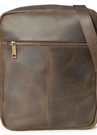 Чоловіча шкіряна сумка через плече а4 tarwa rc-1810-4lx3 фото