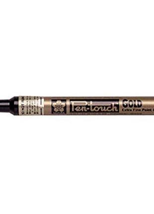 Маркер sakura pen-touch extra fine золото 0.7 мм1 фото