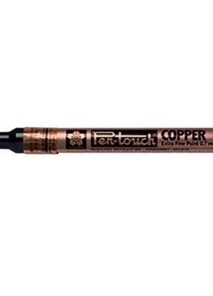 Маркер sakura pen-touch extra fine медь 0.7 мм1 фото