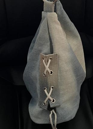 Вінтажна джинсова сумка y2k3 фото