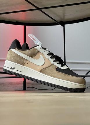 Найк аір форс кеди nike air force 1'07 lv8 'baroque brown'1 фото