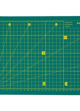 Коврик axent pro самовосстанавливающийся для резки 3 мм 22 х 28 см (7907-a)1 фото